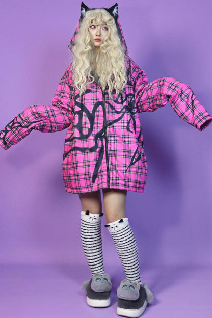 Winter Cotton Hooded Jacket