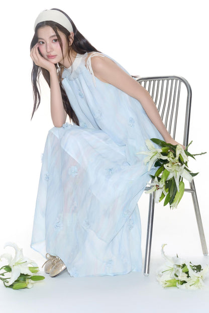 Floral Fairy Chiffon Dress