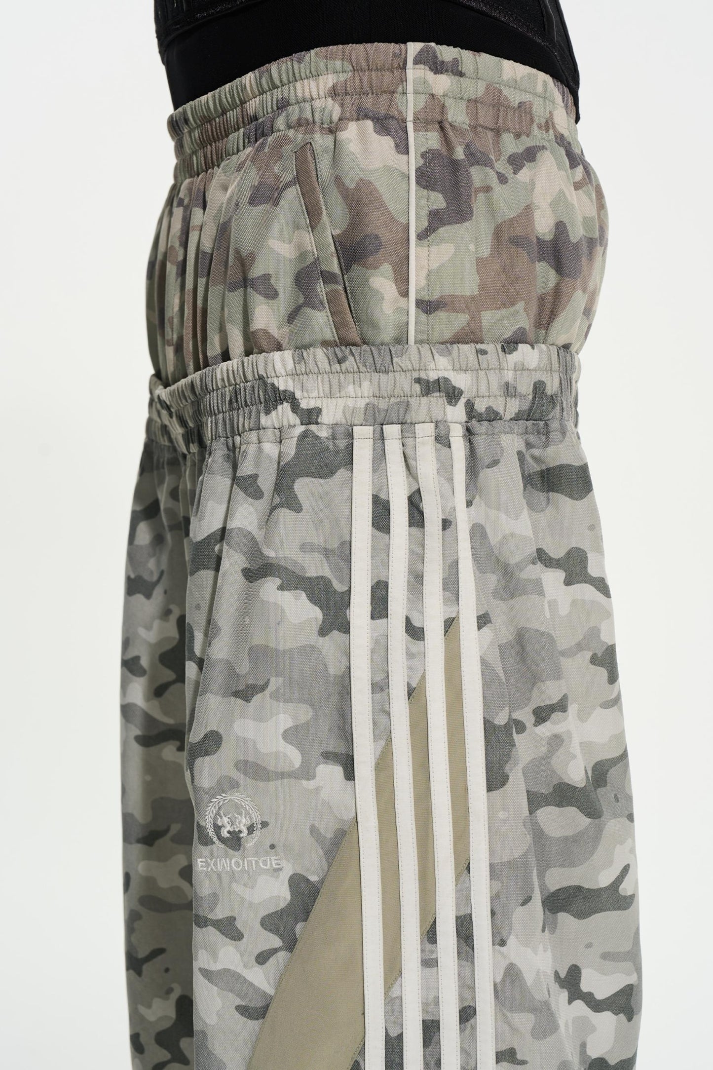 Double-Waist Camouflage Pants
