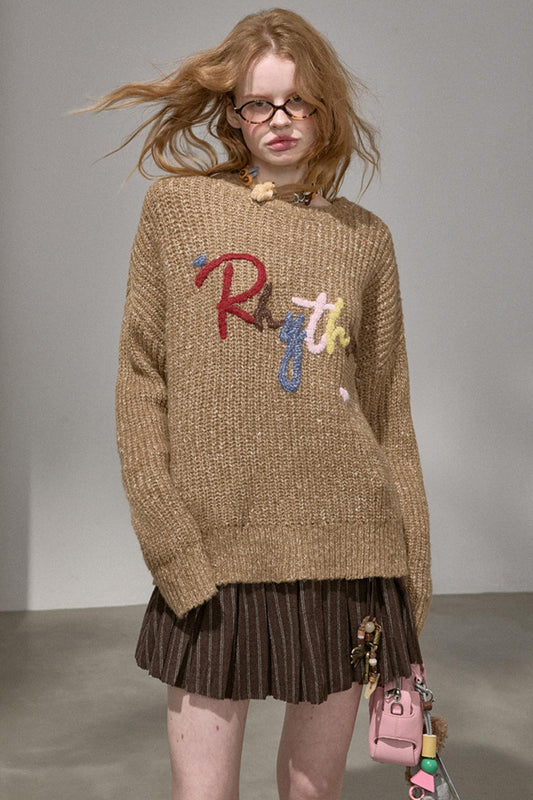 Cloud-Like Knit Pullover Top