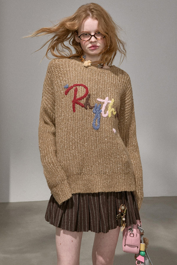 Cloud-Like Knit Pullover Top