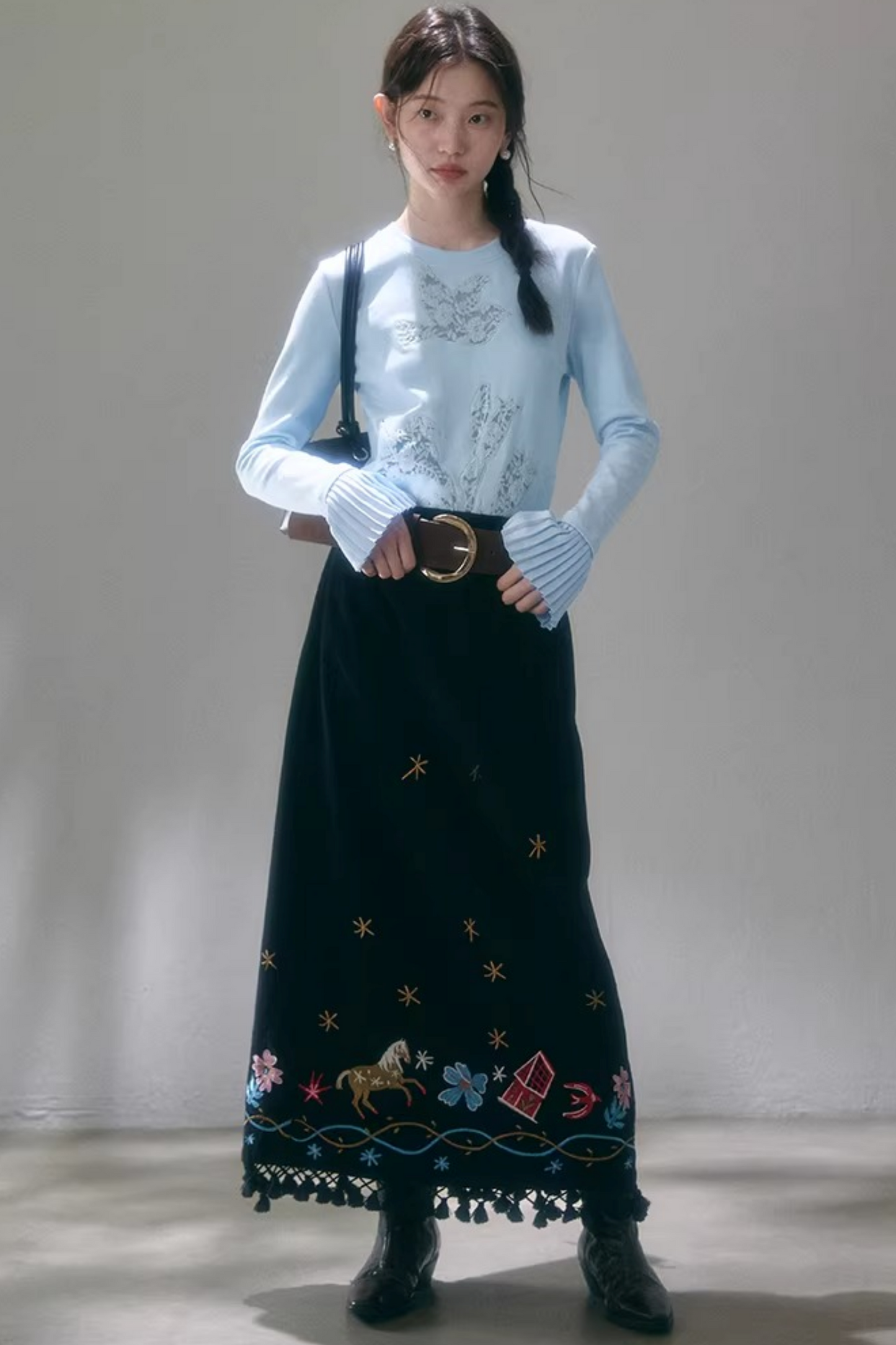 Flower Lily Lace Top
