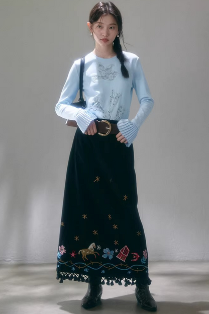 Flower Lily Lace Top
