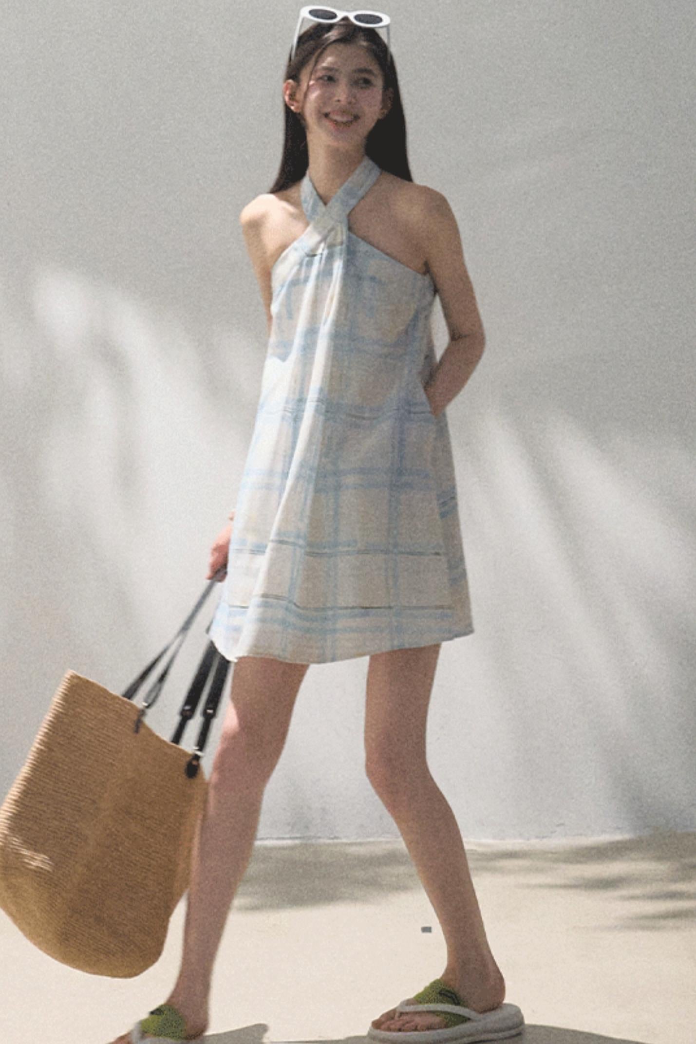 Breeze Plaid Dress