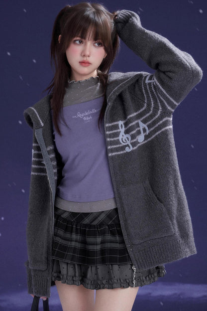 Energetic Two-Tone Off-Shoulder Top