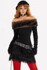 Schwarzes Top