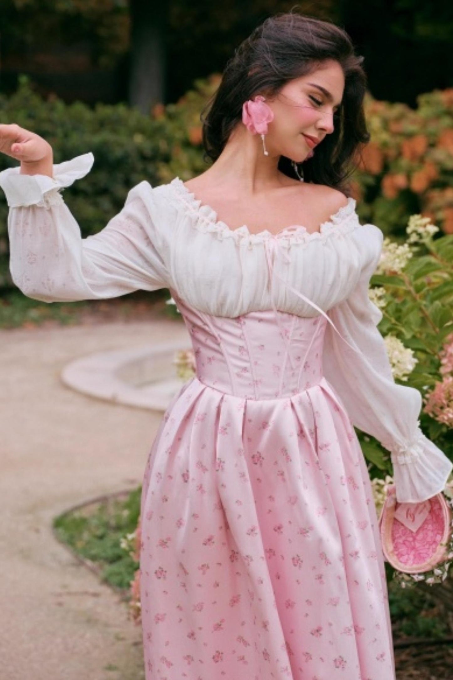 Lace Rose Symphony Dress