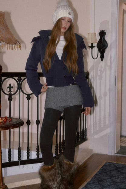 Knitted Shorts Leggings