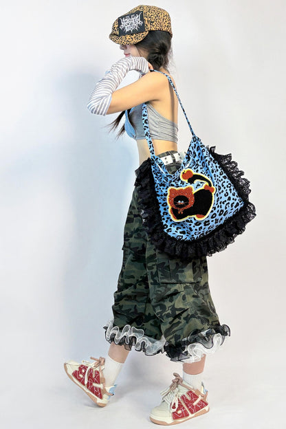 Leopard Clouds Octagonal Hat