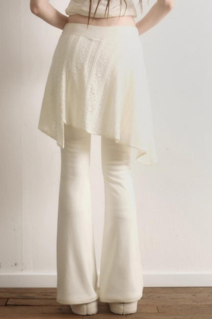 Artist-Original Lace Patchwork Pants