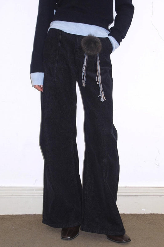 Vintage Corduroy Striped Pants