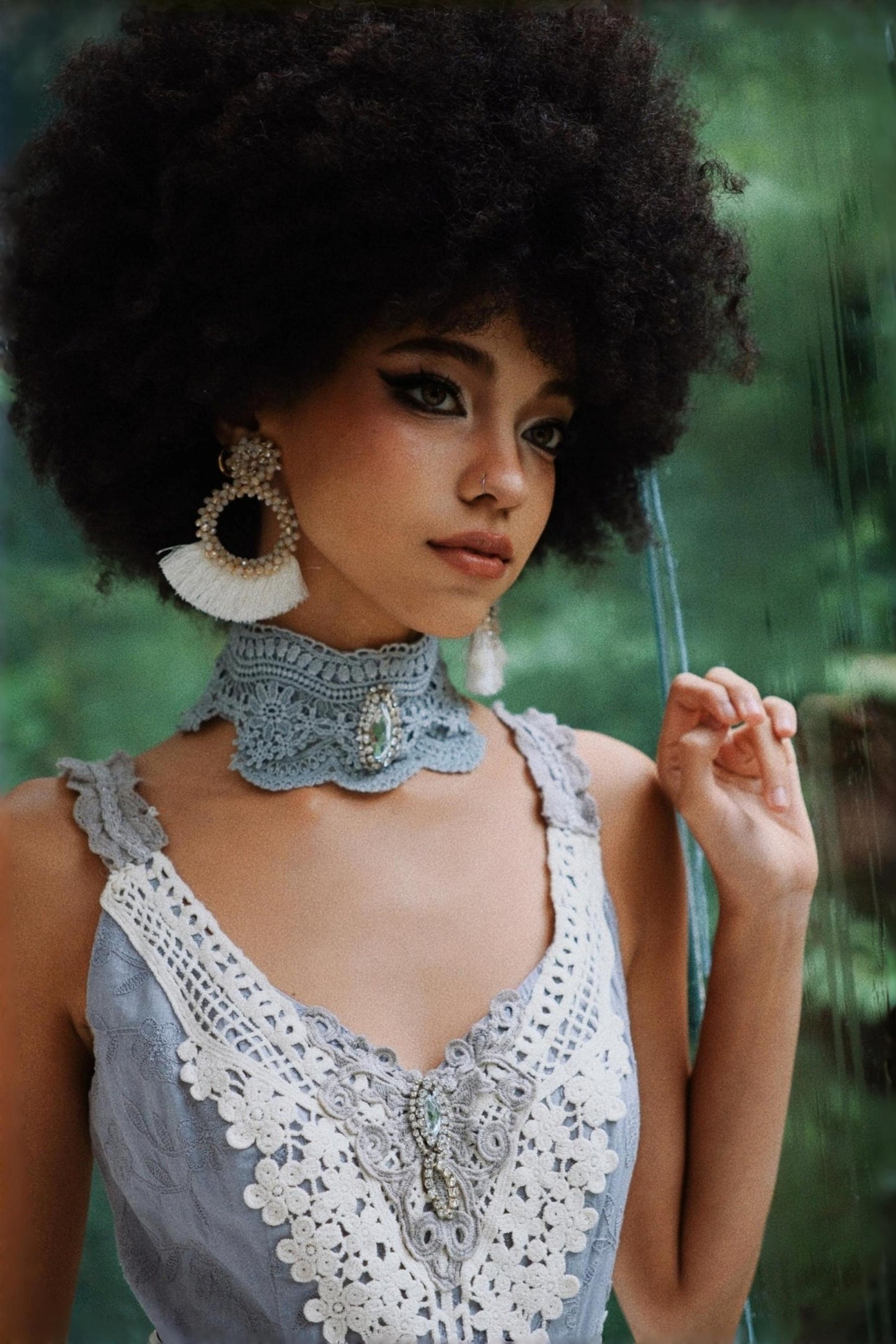 Wandering Wind Purple Dress Set-Up