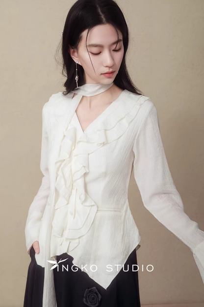 Ingko Moon Ribbon Top
