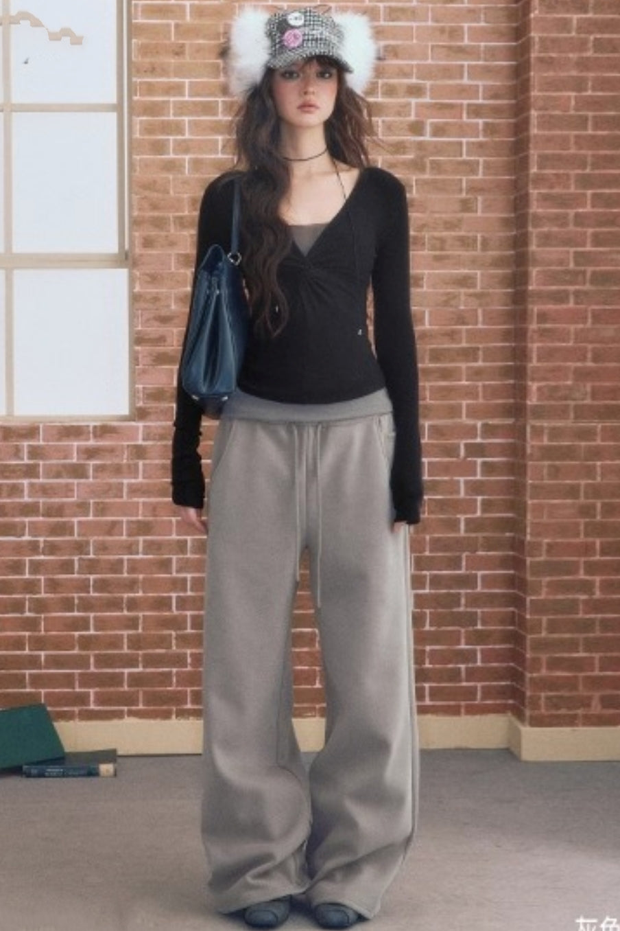 Simple Gray Fleece Sweatpants