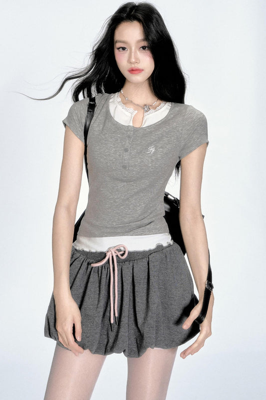 Tencel Tee & Skirt Set-Up