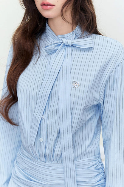 Spring Lace-Up Dress