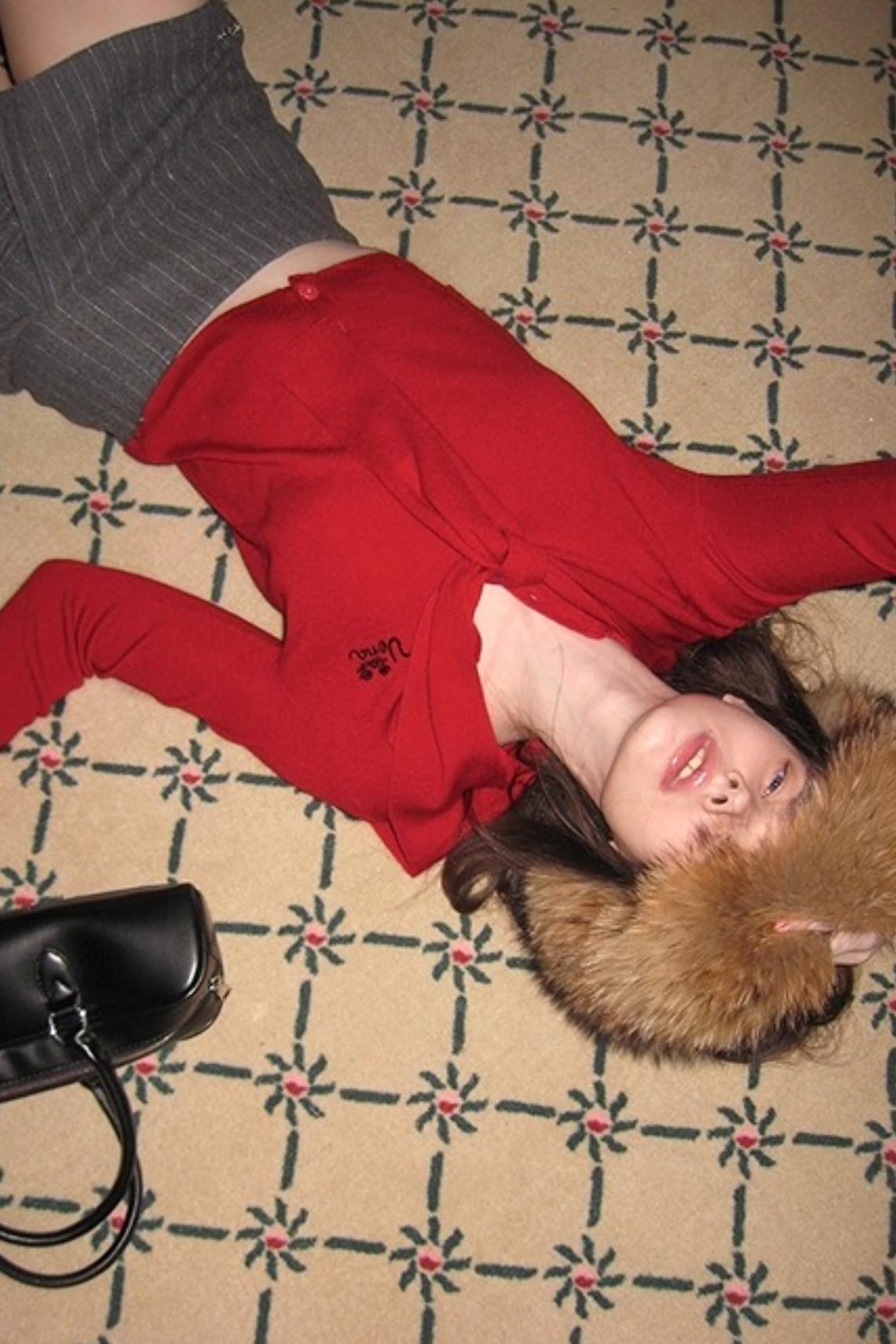 Color-Blocked Wool Top