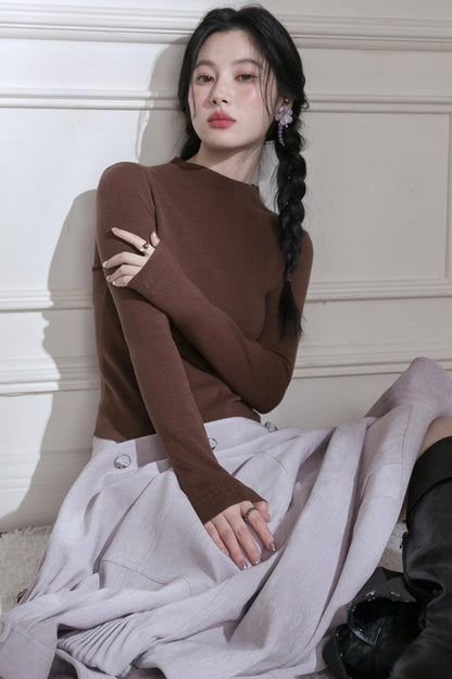 Bright Moon Wool Tempering Base Layer Top