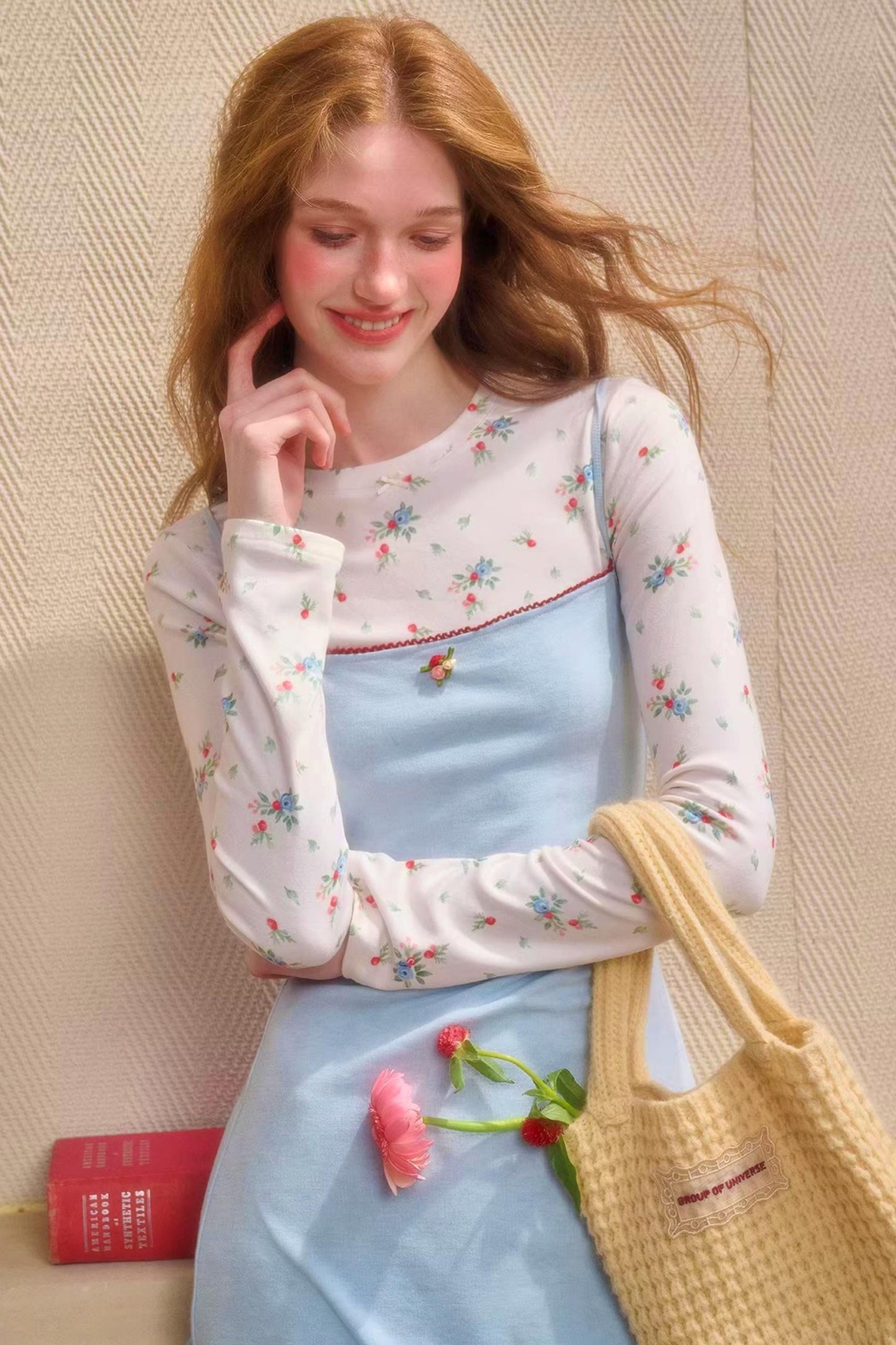 Mediterranean Floral Dress Set-Up