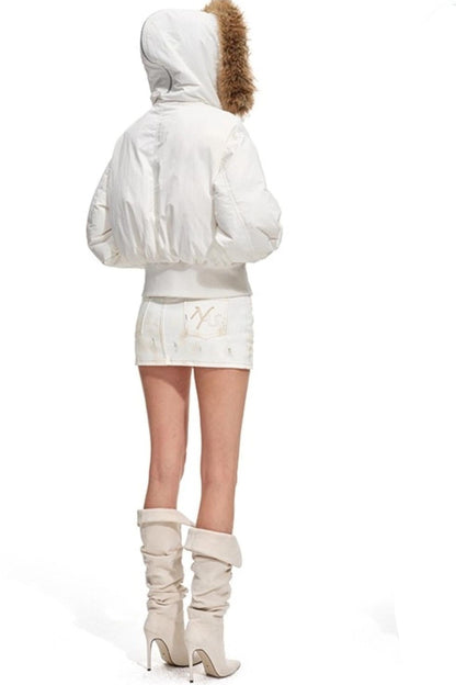 Polar Denim Twill Skirt