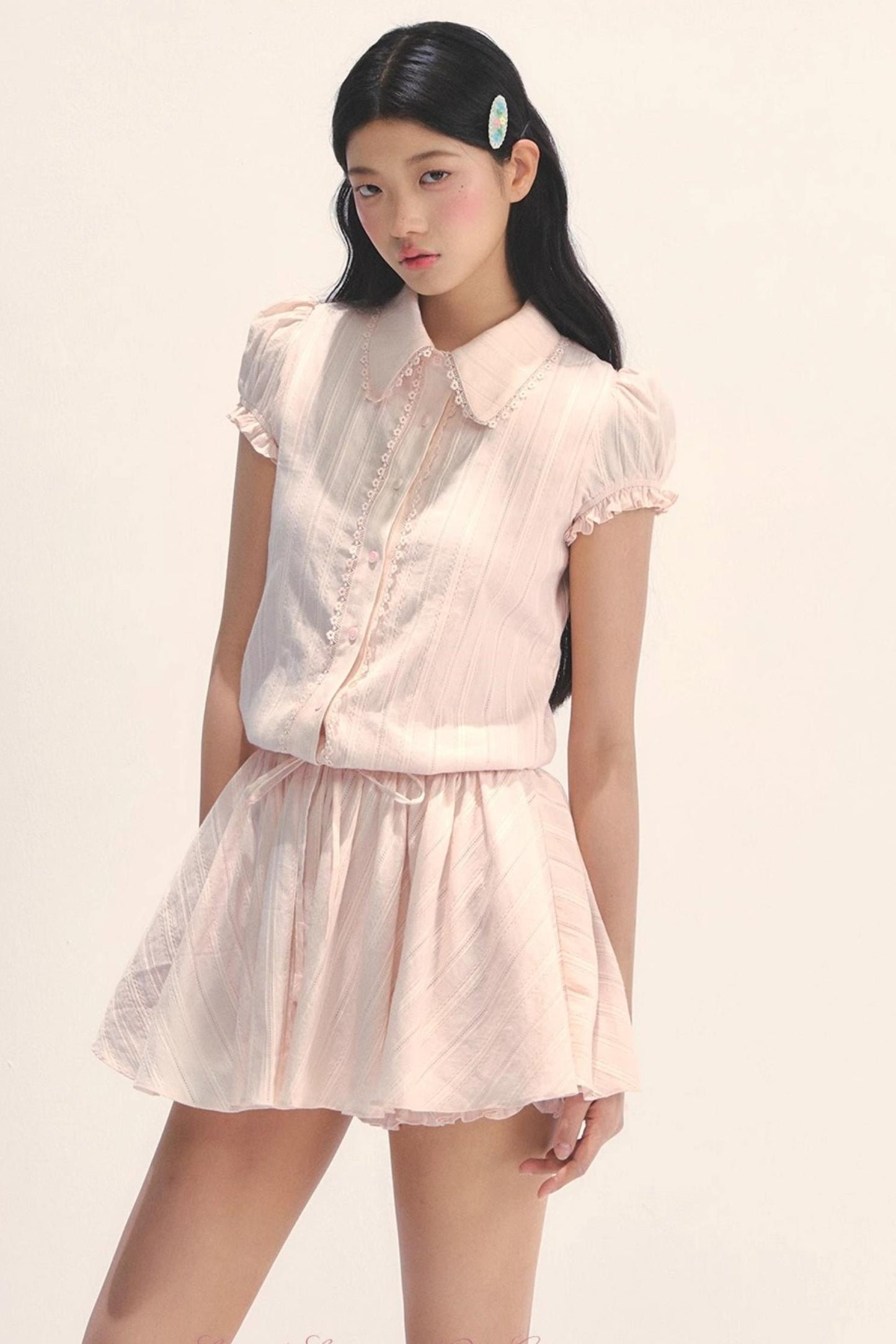 Vintage Pink Summer Dress