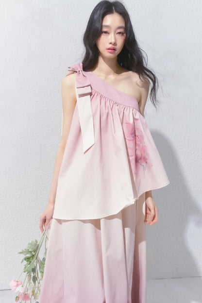 Spring Blossom Tea Dress