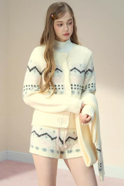 Sunset Knitted Jacket Set-Up