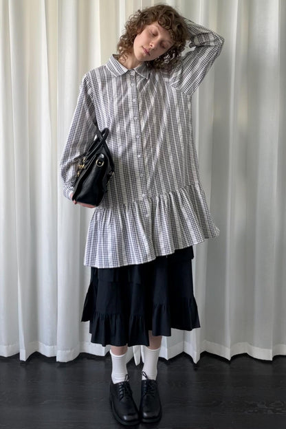 Loosestripe Long Sleeve Shirt Dress