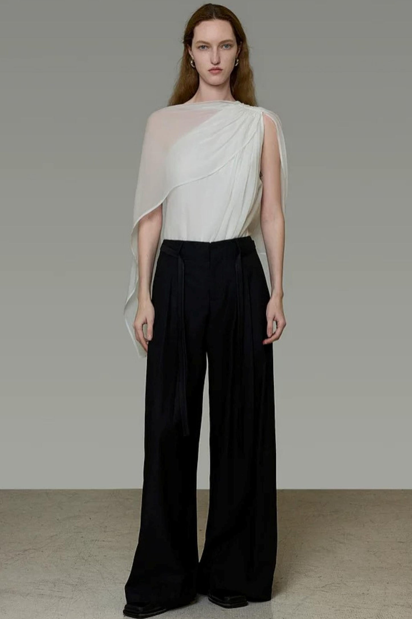 Elegant High-Waisted Trousers