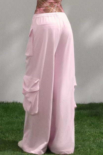 Multiple Pockets Sweatpants