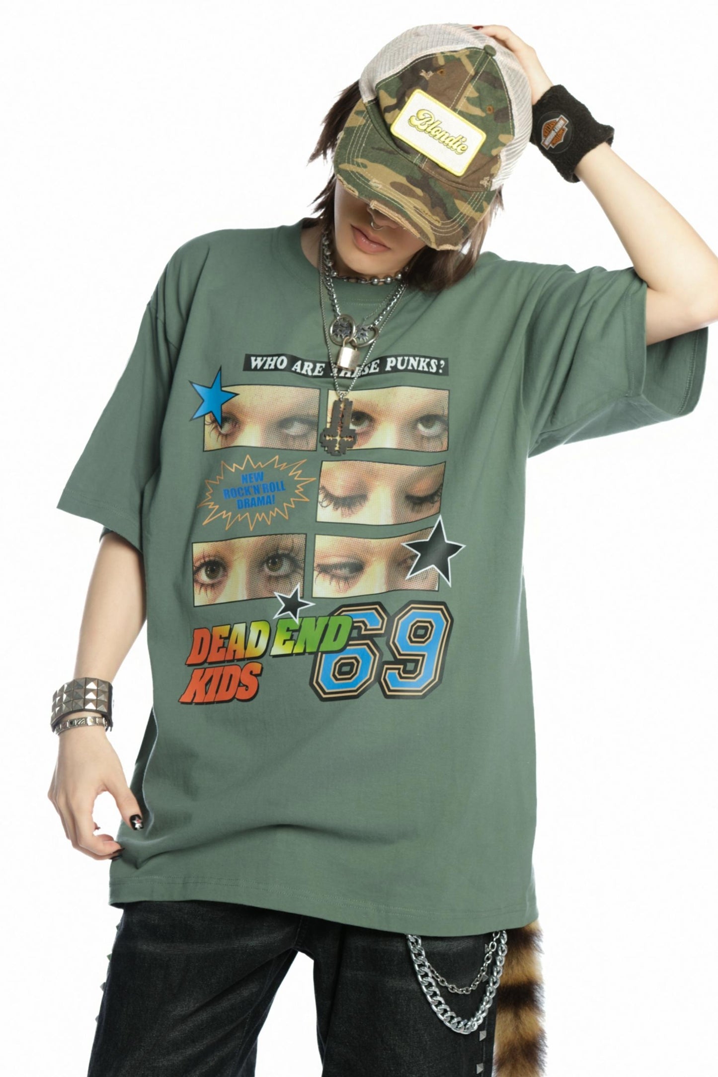 Retro American Street Subculture T-Shirt