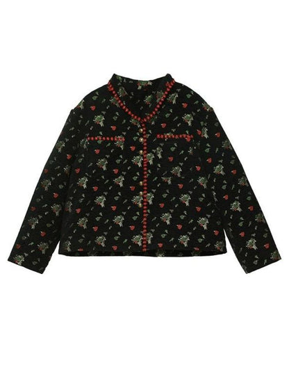 Small cotton jacket short jacket