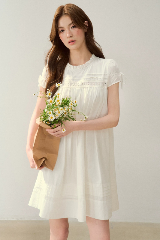 Floral Pastoral Retro Doll Summer Dress