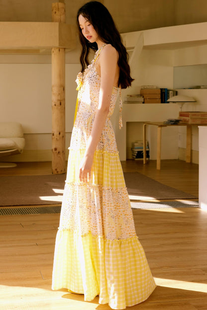 Sunshine Halter Dress