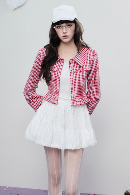 Check Relax Short Shirt