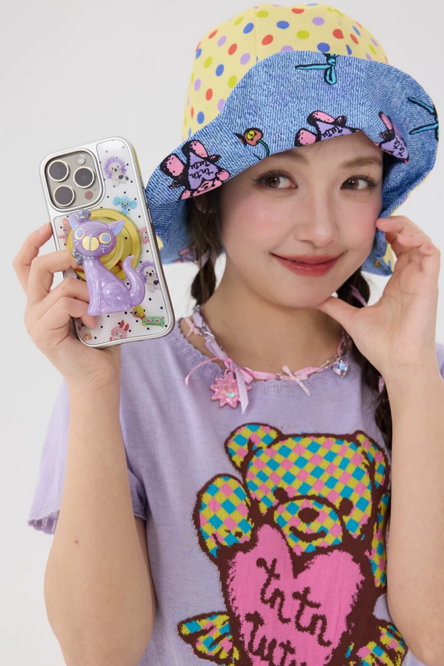 Versatile Peach Heart Holder