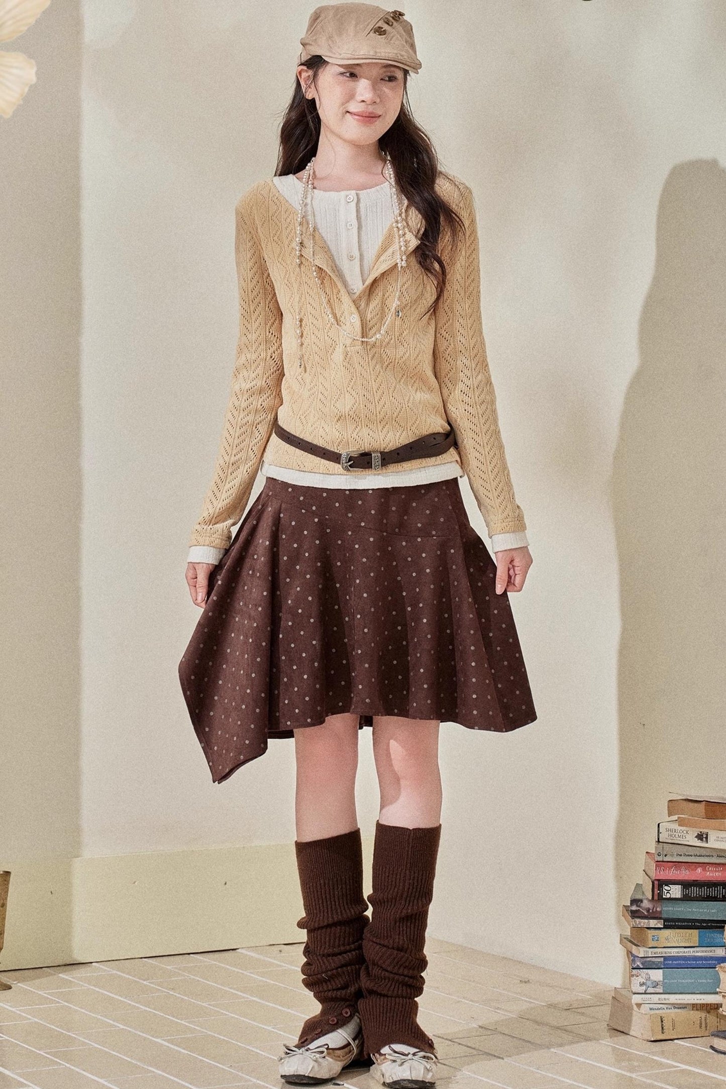 Original Polka Dot Versatile Skirt