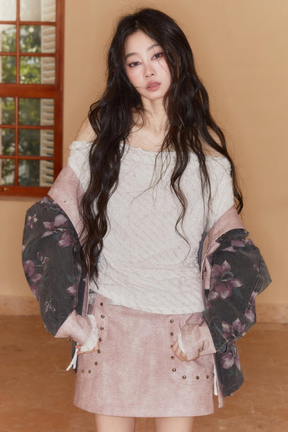 Patchwork Denim Jacket