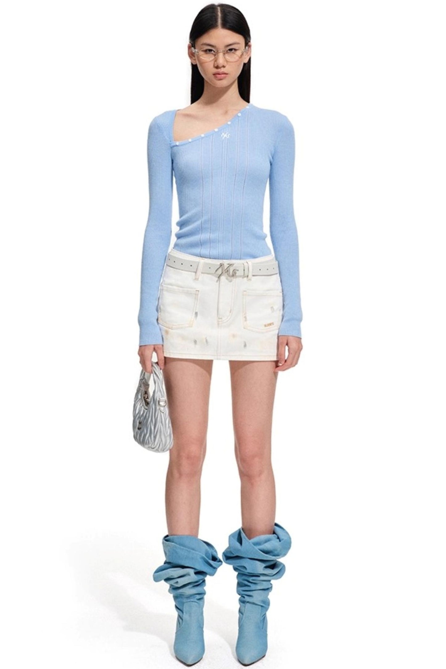 Polar Wool Ribbed Top