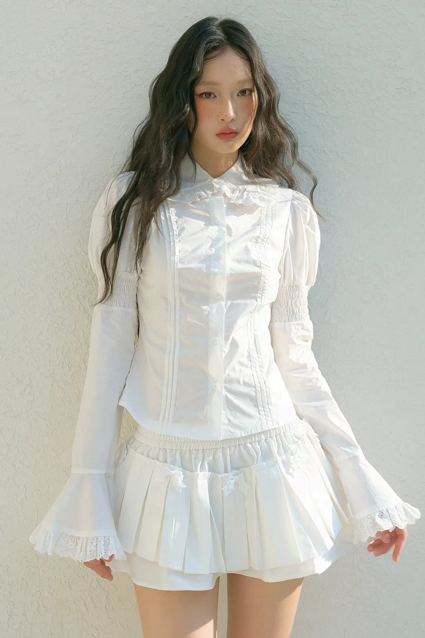 Lace Doll Collar Blouse