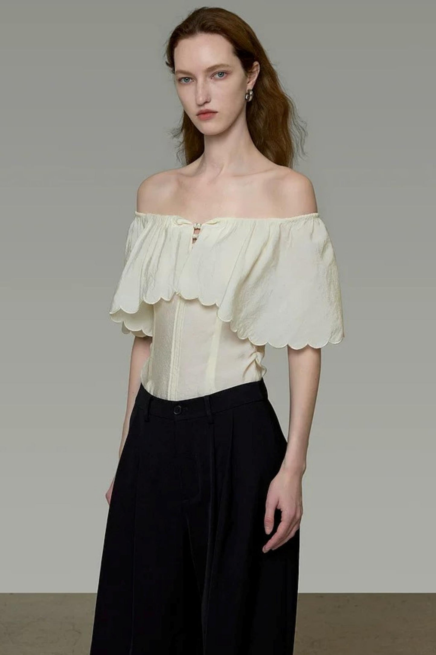 One-Shoulder Elegant Top