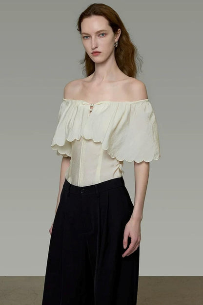 One-Shoulder Elegant Top