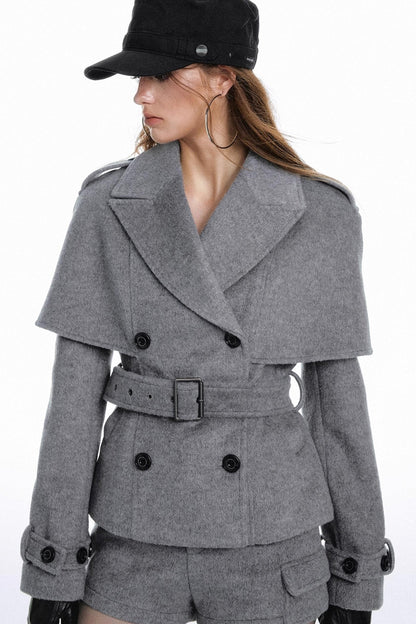 British Woolen Jacket With Shorts Set-Up