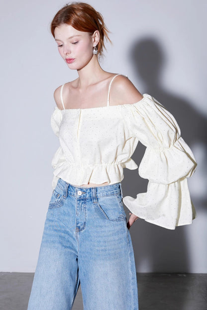 Sweet Bubble Bell Chic Top