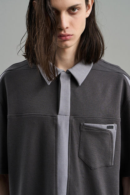 Starry Stitch Polo Shirt