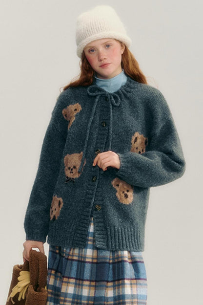 Fun Bear Knit Sweater Set-Up