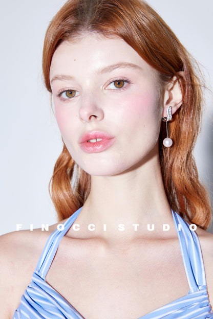 Goddess Luster Pendant Earrings