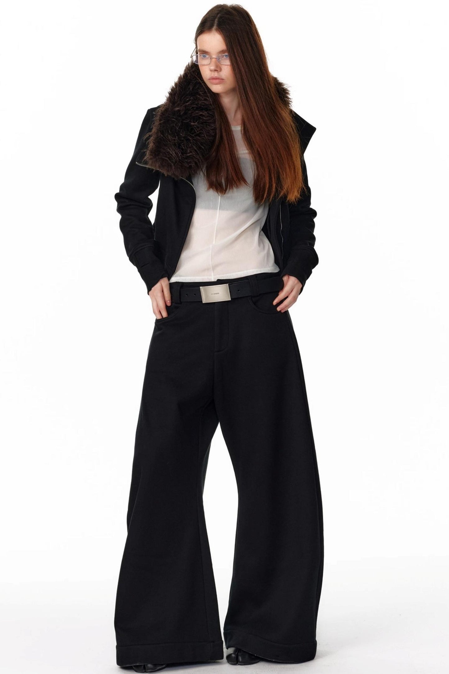 Vintage Plaid Lapel Sweatshirt Jacket