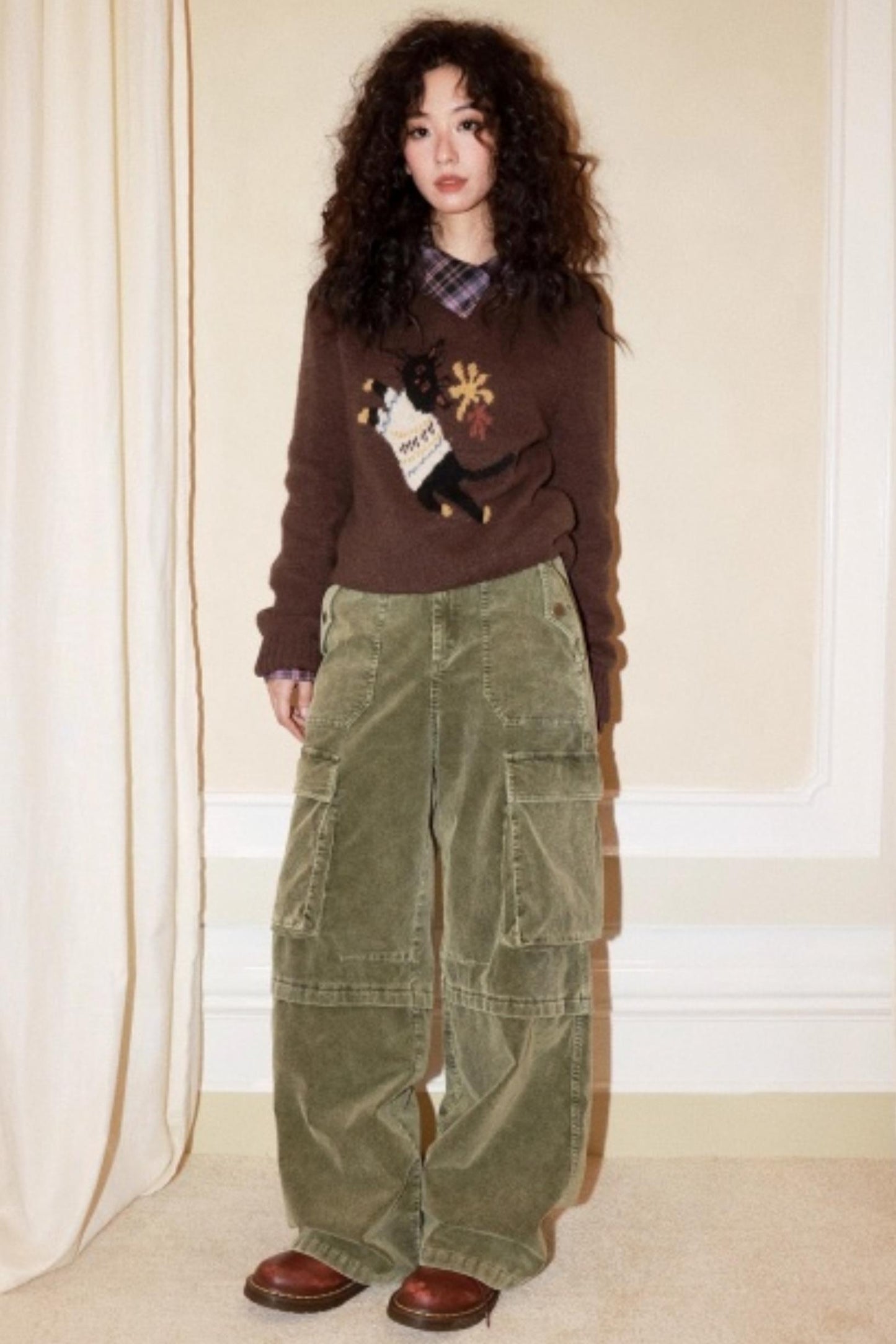 Mohair Room Cat Sweater Set-Up