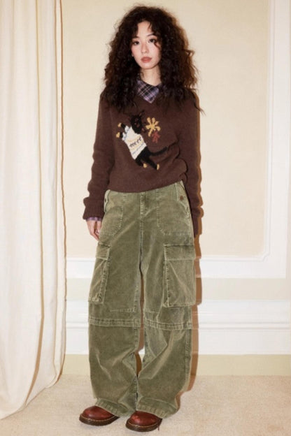 Mohair Room Cat Sweater Set-Up